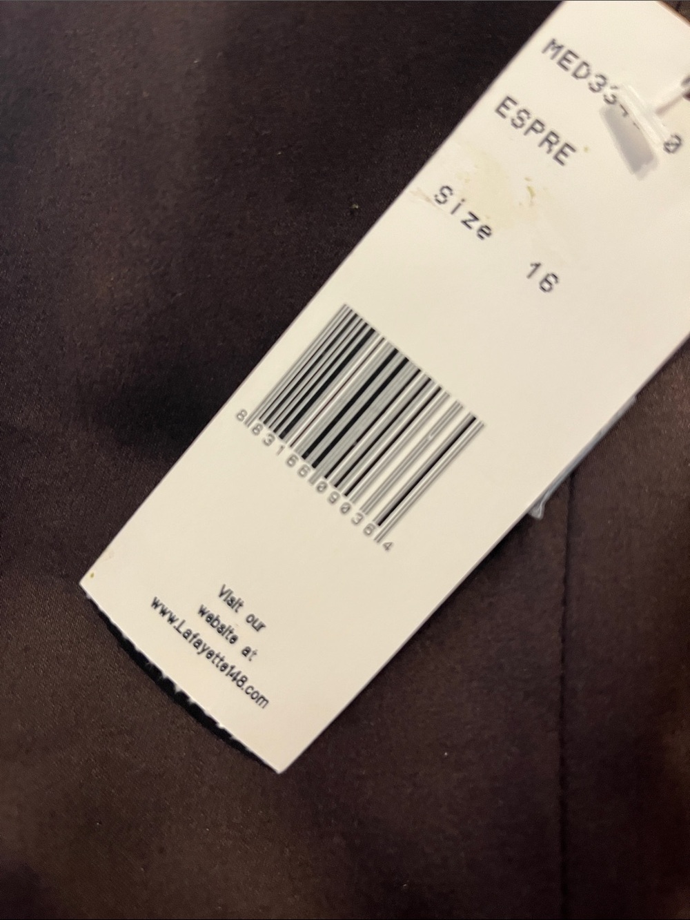 Lafayette 148 New York Black Sleeveless A-Line Dress - Picture 10 of 12